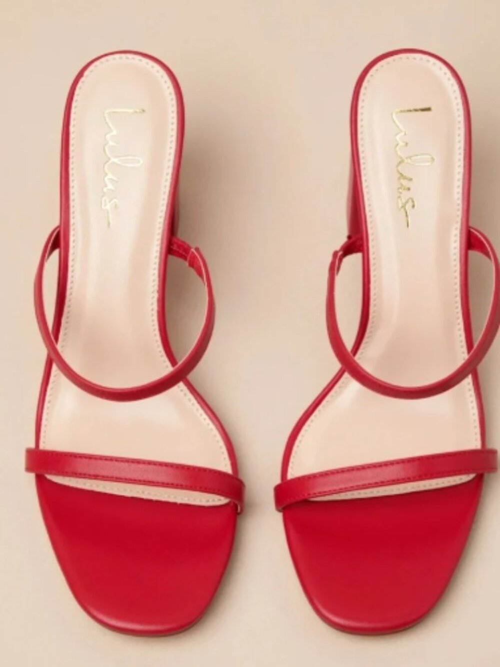Lulus Ariellie Red High Heel Sandals
NWT
Size 8 - Picture 3 of 4